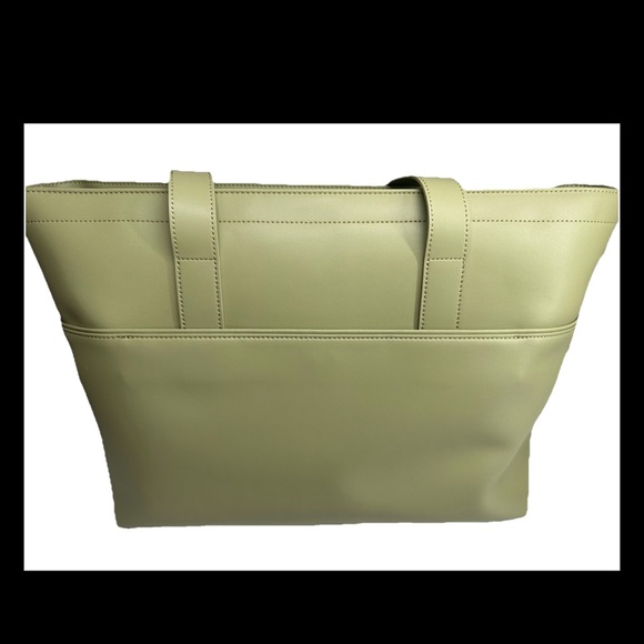 MONOS METRO TOTE Vegan Leather Travel Carry-on Cactus Green NWOT - Picture 2 of 11